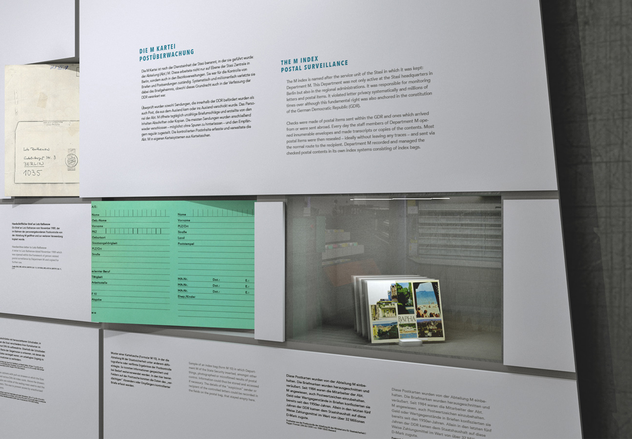 kreativköpfe Raum- und Ausstellungsgestaltung: Stasi-Unterlagen-Archiv