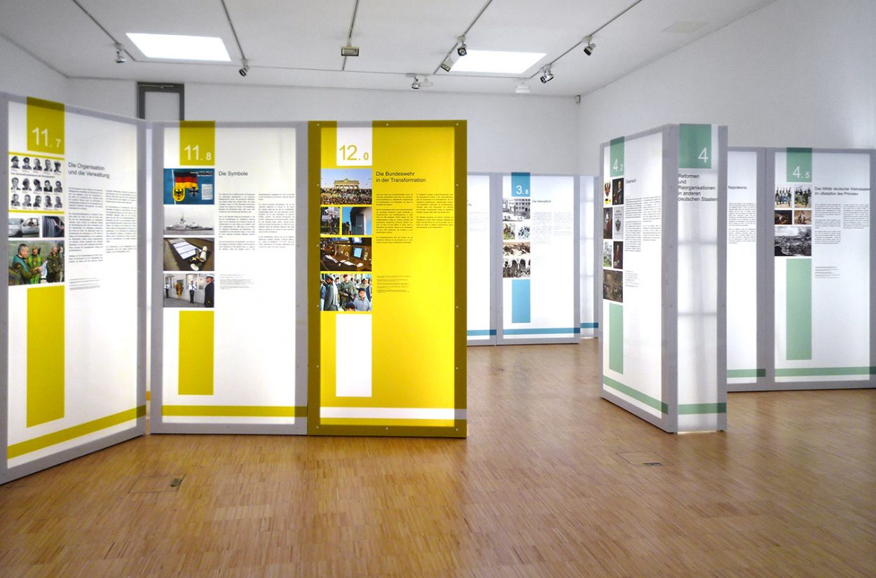 kreativköpfe Raum- und Ausstellungsgestaltung: Wanderausstellung Reform Reorganisation Transformation